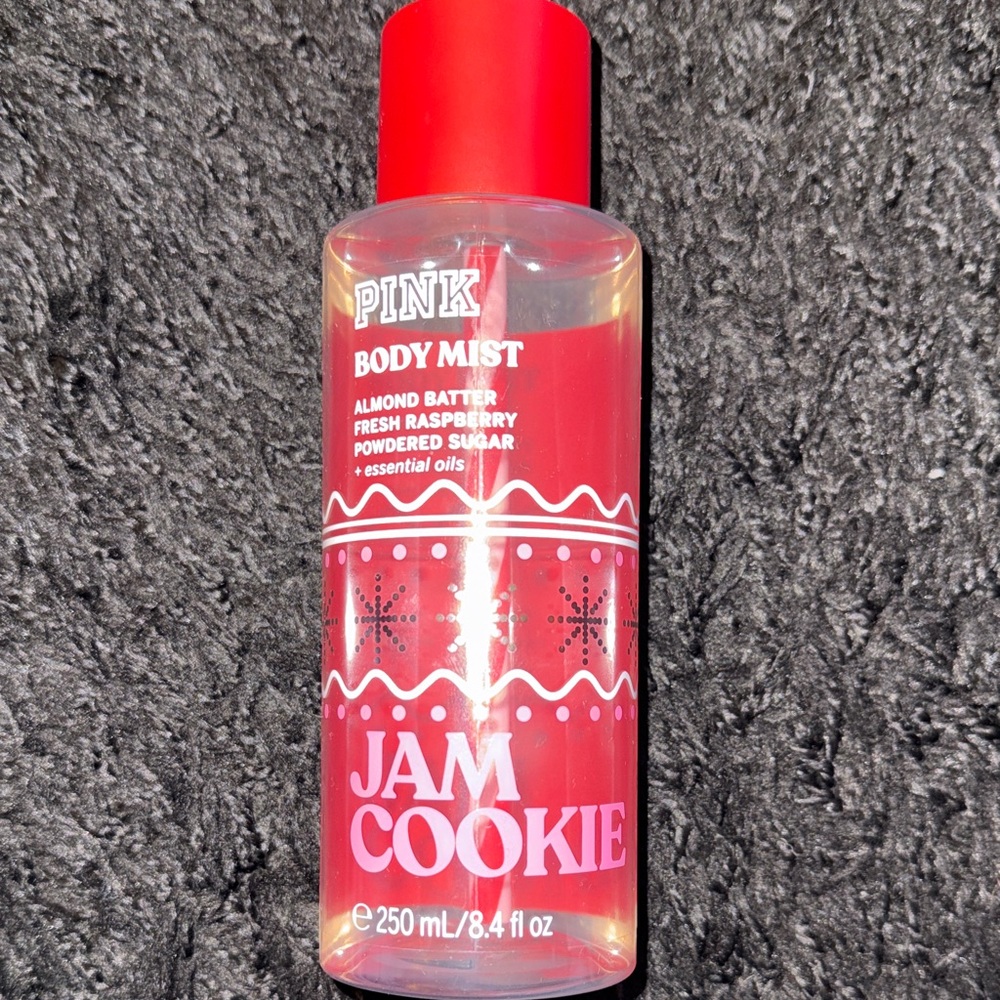 PINK Victoria's Secret Jam Cookie Body Mist - 50% left see pics